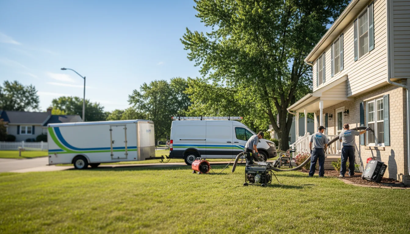 Flooded Basement Restoration And Cleanup With Repair in Volborg, MT near me